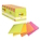  3M Post-it® Super Sticky Notes 654-24ASST-CP, 3"x3"x 100 Sheets/Pad (Pack of 24 Pad)
