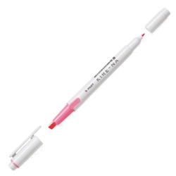  PILOT Kire-Na Dual Tip Basic Colour Highlighter (Pink)