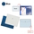  PLUS Data Envelope with Clear Pocket FL-121CH, A4, Blue (Horizontal)