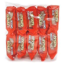  LEO Brittle Biscuits - Potato & Cheese, 36g x 10's