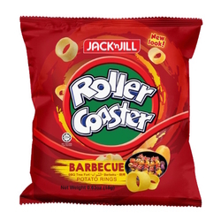  Jack N Jill Roller Coaster Snack - BBQ, 15g x 30's/Bag (Red)