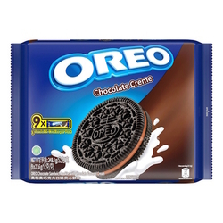  OREO Sandwich Cookies Biscuits - Chocolate, 27.6g x 9's