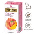  TWININGS Teabags - Strawberry & Mango, 2g x 25's