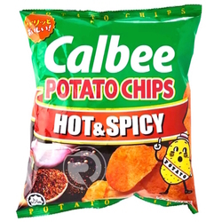  CALBEE Hot & Spicy Potato Chips, 22g x 30's (Ctn)