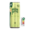  MAISON PERRIER Forever Sparkling Water - Ginger Lime, 250ml x 30's (Can Drink)