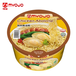  MYOJO Bowl Noodles - Chicken Abalone, 80g