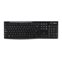  LOGITECH Wireless Keyboard K270 (Black)