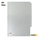  CENTRE L-Shape Folder With Index A4, 12's/Pack (White)