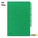  CENTRE L-Shape Folder With Index A4, 12's/Pack (Green)