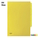  CENTRE L-Shape Folder With Index A4, 12's/Pack (Yellow)