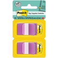  3M Post-it® Flags 680-PU2, 1"x1.7"x 50 Sheets/Purple Colour (Pack of 2 Pad)