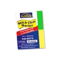 SUREMARK Stick Clear Marker SQ-6673G, 40 x 50mm x 40 Sheets/Pad (Pack of 2 Pad)(Green/Yellow)