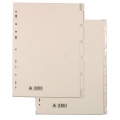  POP BAZIC Cardboard Divider, A4 10 Subject