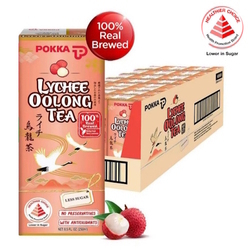  POKKA Lychee Oolong Tea, 250ml x 24's