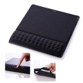  ELECOM Comfy Mouse Pad with Wrist Rest MP-CF095WBK (Black)