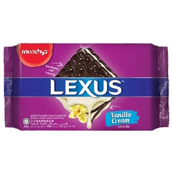  MUNCHY'S Lexus Sandwich Biscuits - Himalaya Salted Vanilla, 190g/10's