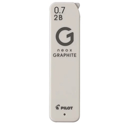  PILOT Neox GRAPHITE 2B Pencil Lead HRFG07-2B, 0.7mm 40's