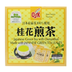  OSK Japanese Green Tea with Osmanthus Teabags, 1.3g x 50's