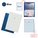  PLUS Data Envelope with Clear Pocket FL-120CH, A4, Blue (Vertical)