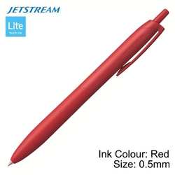 UNI Jetstream Lite Touch Retractable Ballpoint Pen SXN-LS-05, 0.5mm (Red Body) UNI Jetstream Lite Touch Retractable Ballpoint Pen SXN-LS-05, 0.5mm (Red Body)