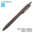 UNI Jetstream Lite Touch Retractable Ballpoint Pen SXN-LS-05, 0.5mm (Off Black Body)