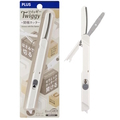  PLUS Fitcut Curve Twiggy Scissors + Box Opener, White (PC-34111)
