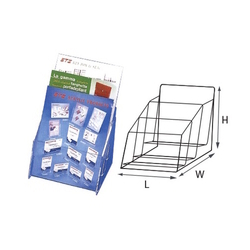  SUREMARK Acrylic Leaflet Holder, 3-Tiers, A4 (SQ1833)
