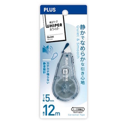 PLUS Whiper Quiet Correction Tape WH-2105, 5mm x 12m PLUS Whiper Quiet Correction Tape WH-2105, 5mm x 12m