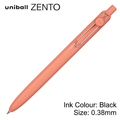  UNI Uniball Zento Standard Model Retractable Rollerball Pen UBN-ZSC-38, 0.38mm (Adobe Body)