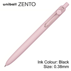  UNI Uniball Zento Standard Model Retractable Rollerball Pen UBN-ZSC-38, 0.38mm (Lavender Body)