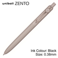  UNI Uniball Zento Standard Model Retractable Rollerball Pen UBN-ZSC-38, 0.38mm (Cloud Body)