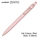  UNI Uniball Zento Basic Model Retractable Rollerball Pen UBN-ZS-38, 0.38mm (Red Body)
