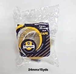  LOYTAPE CELLULOSE TAPE 24MM x 15YD