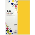  POP ARTZ Creative Paper A4, 120g 50's/Pkt (Gold)