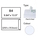  U-GRADE White Envelope, Peel & Seal 9.84" x 13.9"/B4 (Pack of 5's)