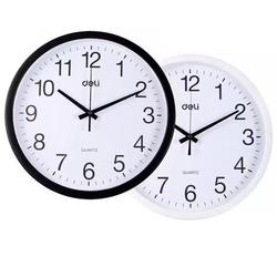  DELI Round Wall Clock D9005