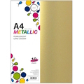  POP ARTZ Metallic Pearl Card A4, 230g 10's/Pkt (Gold)