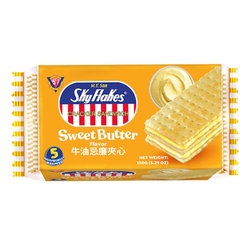  M.Y. San SkyFlakes Cracker Sandwiches - Sweet Butter, 30g x 5's