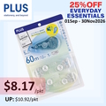 EVERYDAY ESSENTIALS OFFER - PLUS Whiper Quiet Correction Tape x 1's with Refill x 4's, 5mm x 12m