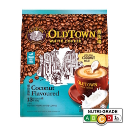  OLDTOWN 3-In-1 White Coffee - Coconut, 20g x 13&rsquo;s