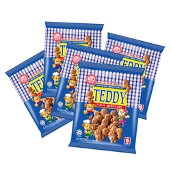  HUP SENG Chocolate Teddy Biscuits 20g x 30's/Bag