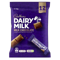  CADBURY Dairy Milk Chocolate Sharepack 144g/12's