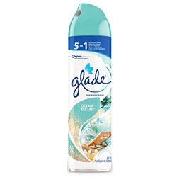  GLADE 5-in-1 Aerosol Spray - Ocean Escape, 320ml