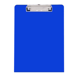  Plastic Clipboard 8025D, A4 (Blue)