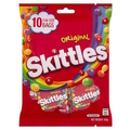 Skittles Funsize Share Bag Candy, 15g x 10's Skittles Funsize Share Bag Candy, 15g x 10's