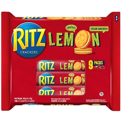  RITZ Sandwich Biscuits - Lemon, 27g x 9's