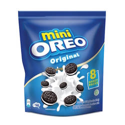 OREO Mini Sandwich Cookies Sharepack - Vanilla, 20.4g x 8's OREO Mini Sandwich Cookies Sharepack - Vanilla, 20.4g x 8's
