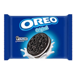  OREO Sandwich Cookies Biscuits - Vanilla, 26.25g x 9's