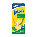 JACOBS Vegie Crunch Cracker Biscuits 172g/8's JACOBS Vegie Crunch Cracker Biscuits 172g/8's