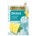 TWININGS Superblends Teabags - Detox, 2g x 20's TWININGS Superblends Teabags - Detox, 2g x 20's